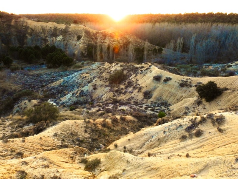 Reconstruyendo el paisaje a partir de un puñado de arena