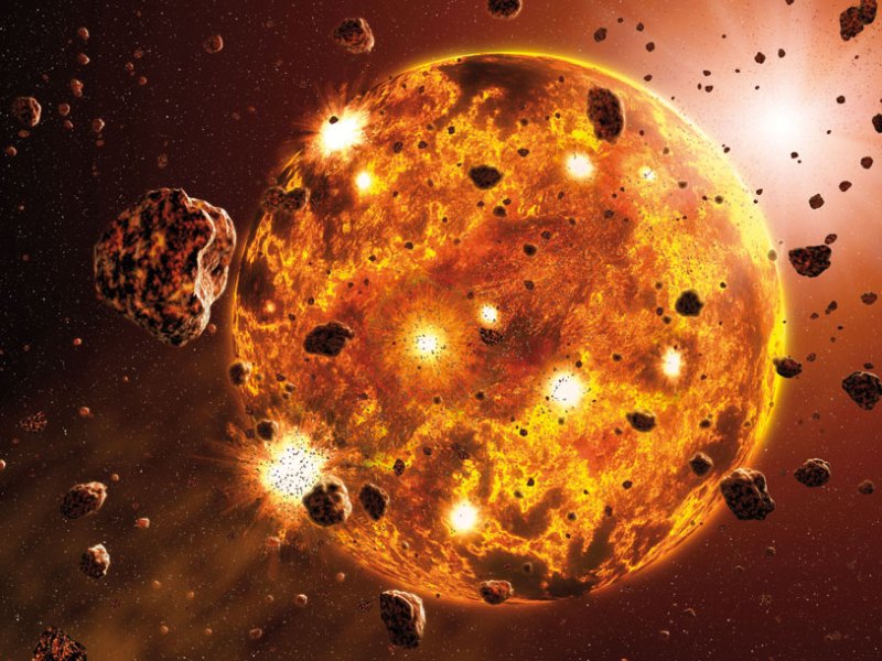 El Bombardeo Intenso Tardío: la violenta infancia de un planeta sin memoria  